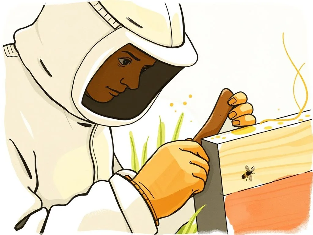 Propolis v úli: ako ho efektívne zbierať a využiť pre zdravie včelstva